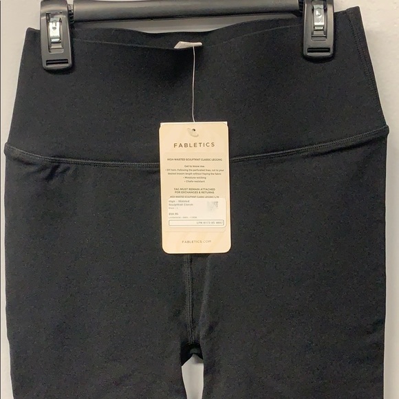 Fabletics High-Waisted Sculpt-knit Classic Legging - Picture 2 of 4